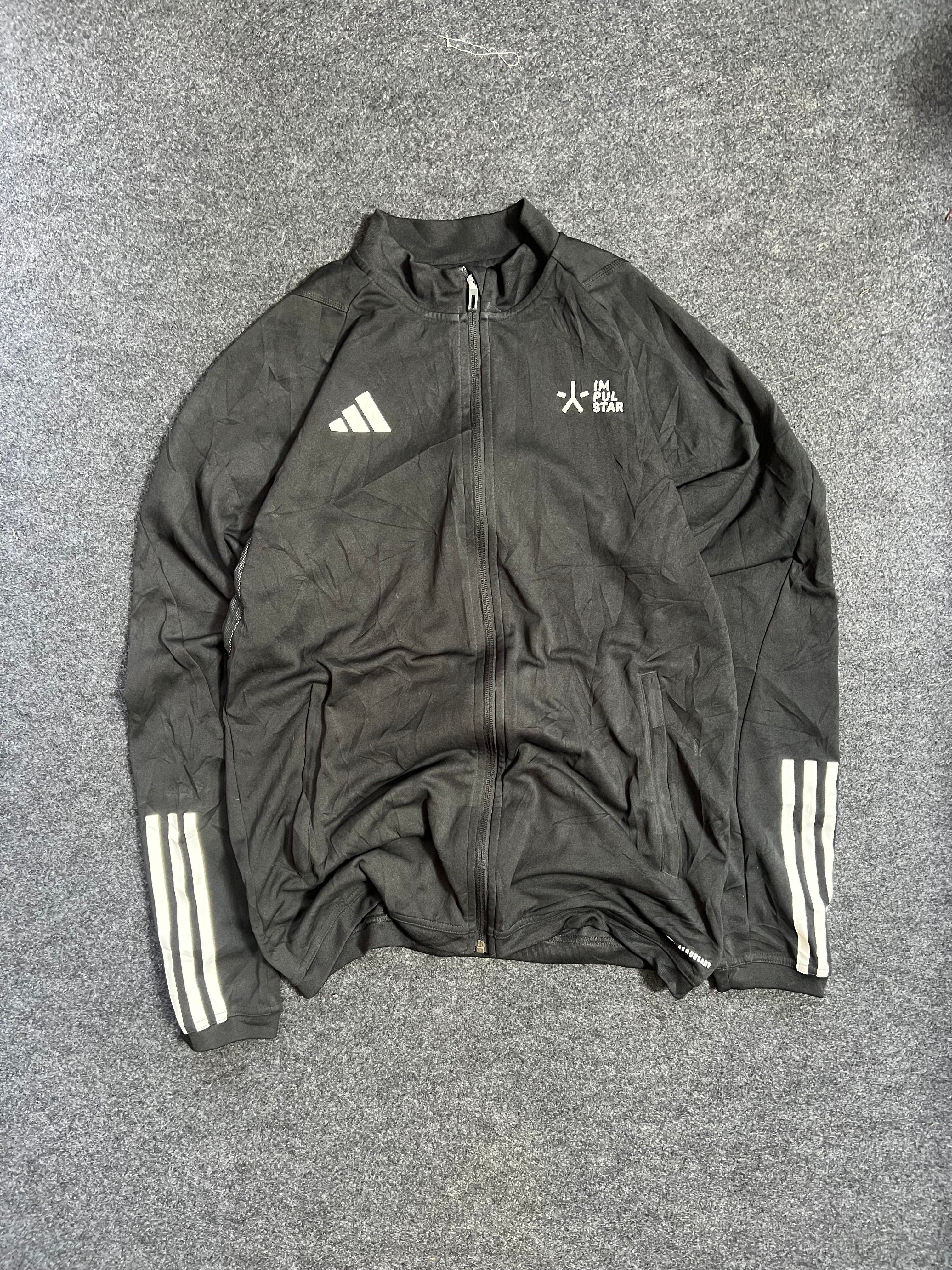 Adidas sleeve striped